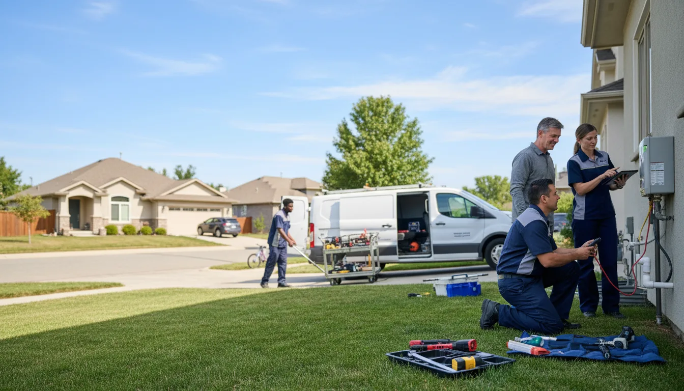 Tankless water heater service in Lunenburg, VA